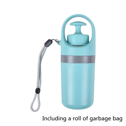 Portable Lightweight Dog Pooper Scooper with Built-In Poop Bag Dispenser Eight-Claw Shovel for Pet Toilet Picker Pet Products