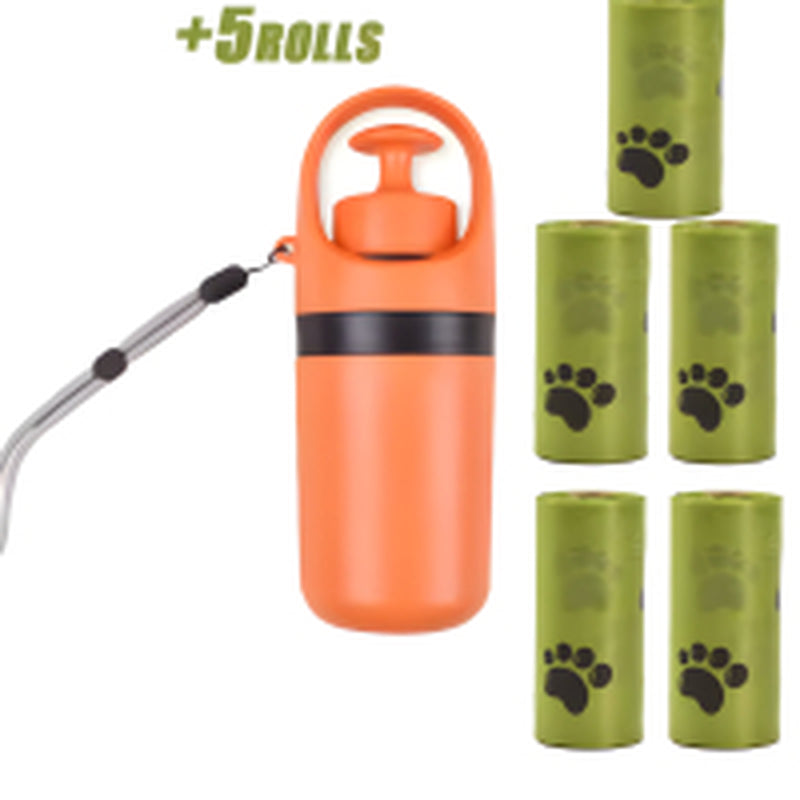Portable Lightweight Dog Pooper Scooper with Built-In Poop Bag Dispenser Eight-Claw Shovel for Pet Toilet Picker Pet Products
